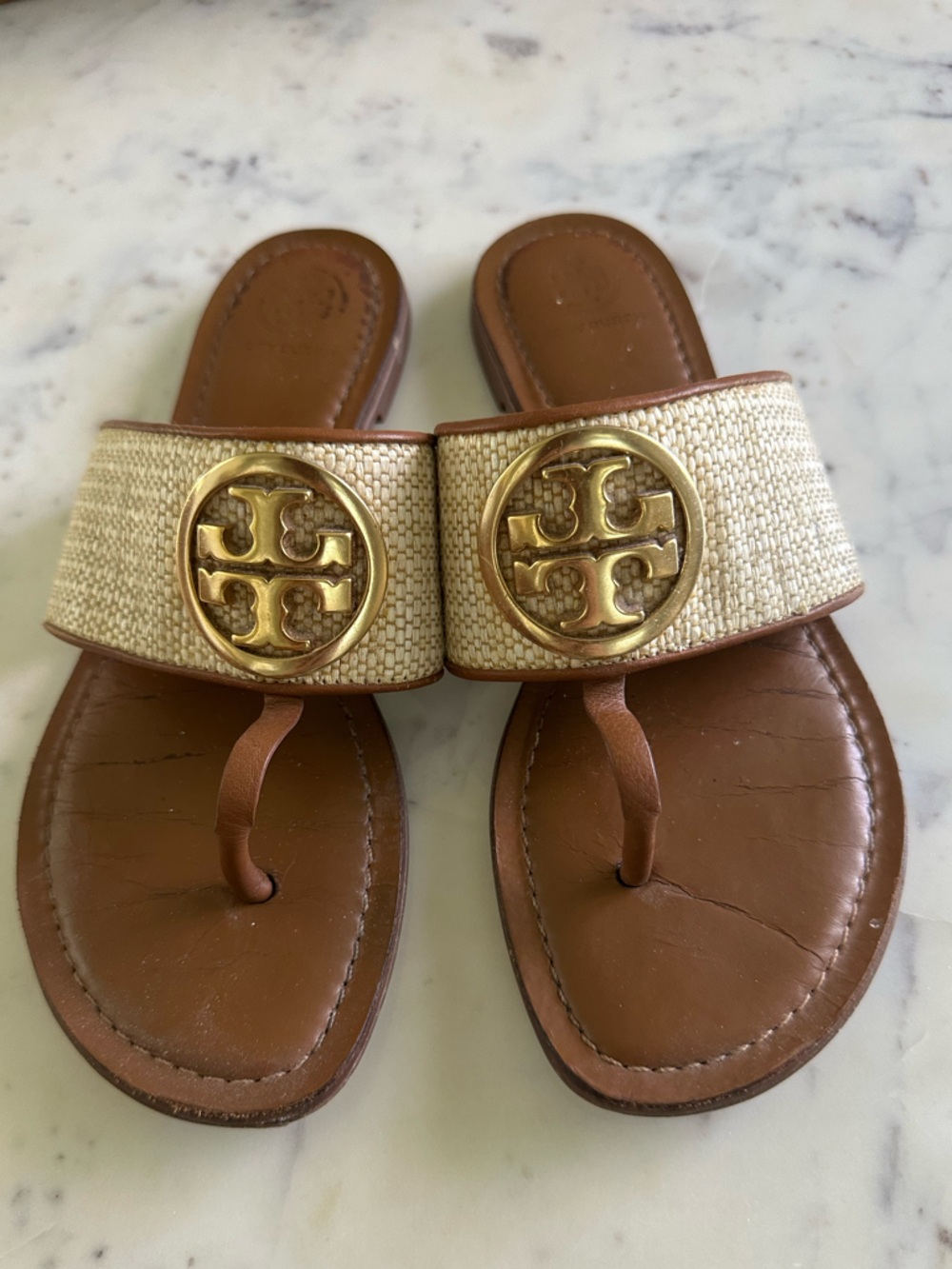 Tory Burch Raffia Shoes
